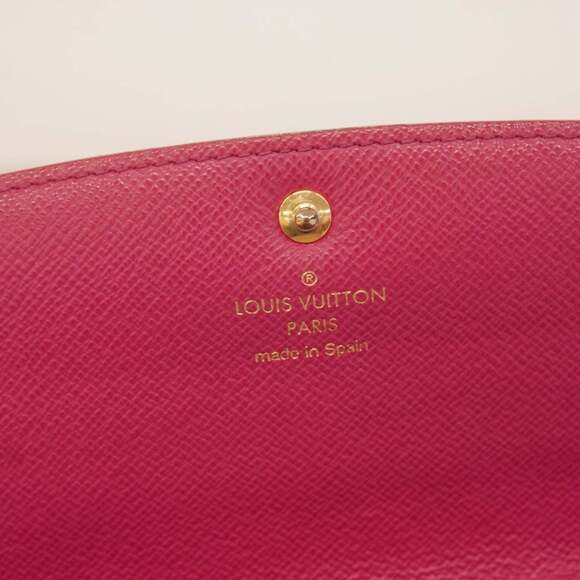 Louis Vuitton Monogram Portefeuille Emily Long Wallet M64202 Rose Ballerine W... - Picture 4 of 16
